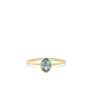 Swing jewels ring aanschuif met blauwe steen - 235234 Swing jewels ring aanschuif met blauwe steen - 235234