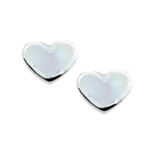 Zilveren oorknopjes hartjes - 235432 Zilveren oorknopjes hartjes - 235432