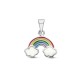 zilv.hanger regenboog - 235657