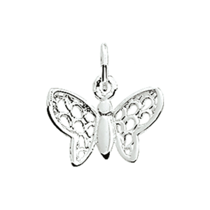 Zilveren hanger vlinder open - 235708 Zilveren hanger vlinder open - 235708