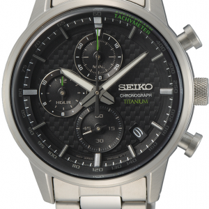 Seiko heren horloge titanium chrono 10atm - 235803 Seiko heren horloge titanium chrono 10atm - 235803