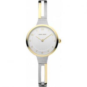 Danish desig dames horloge titanium bicolor - 235825