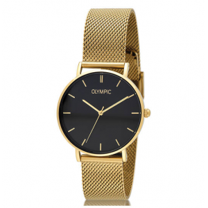 Olympic horloge double met milanese band - 235964 Olympic horloge double met milanese band - 235964