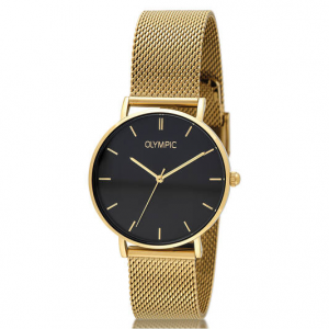 Olympic horloge double met milanese band - 235964 Olympic horloge double met milanese band - 235964