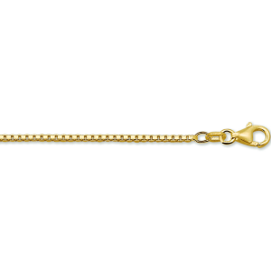 Gouden venitiaans collier 45cm 1.4mm - 235999