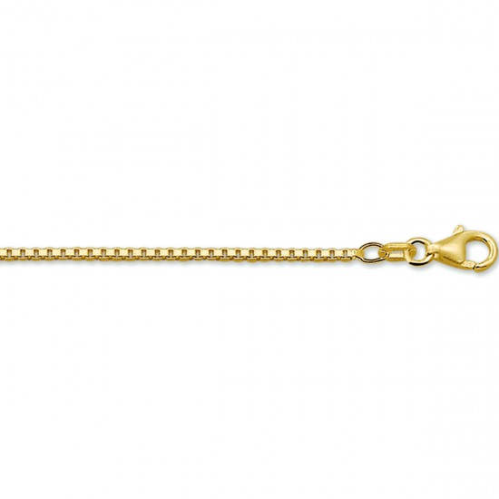 Gouden venitiaans collier 45cm 1.4mm - 235999