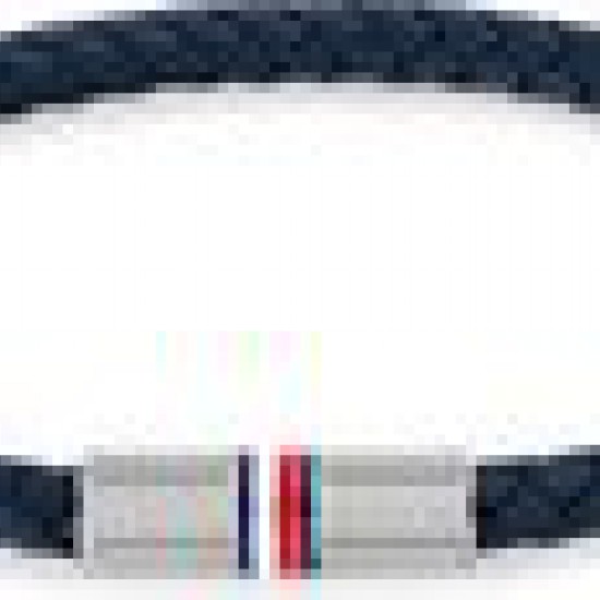 Tommy hilfiger heren armband magnetic infinity braid bracelet bl/lr - 236041