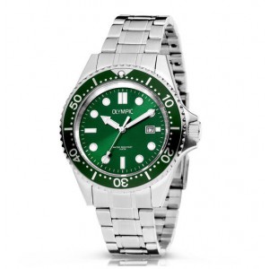 Olympic heren horloge stalen band - 236053 Olympic heren horloge stalen band - 236053