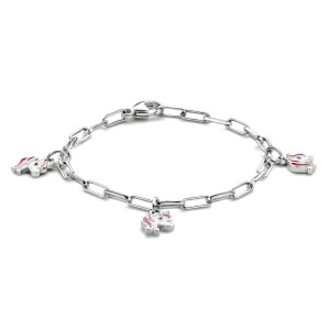 Zilveren armband met eehoorntjes - 236250