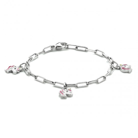 Zilveren armband met eehoorntjes - 236250