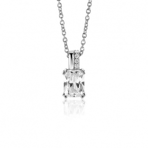 Zinzi hanger rechthoekig met zirconia14mm - 2007969