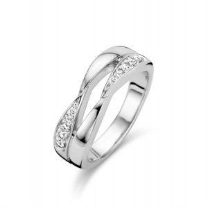 Rosa di Luca ring zilver met zirconia - 2008072 Rosa di Luca ring zilver met zirconia - 2008072