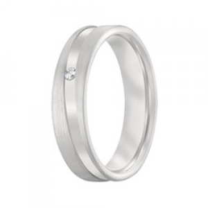 Aller spanninga zilveren relatie ring met 1x 0.02P1 - 2008420 Aller spanninga zilveren relatie ring met 1x 0.02P1 - 2008420