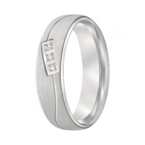 Aller spanninga zilveren relatie ring met 3x 0.01 - 2008428 Aller spanninga zilveren relatie ring met 3x 0.01 - 2008428