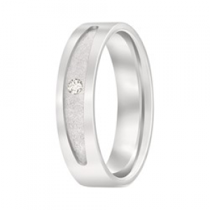 Aller spanninga zilveren relatie ring met 1x 0.03 P1 - 2008436 Aller spanninga zilveren relatie ring met 1x 0.03 P1 - 2008436