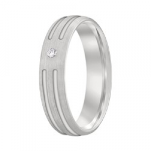 Aller spanninga zilveren relatie ring met 1x 0.02 P1 - 2008439 Aller spanninga zilveren relatie ring met 1x 0.02 P1 - 2008439