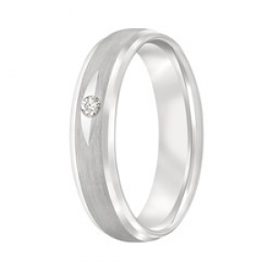 Aller Spanninga zilveren relatie ring met briljant - 2008535 Aller Spanninga zilveren relatie ring met briljant - 2008535