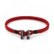 Tommy Hilfiger armband dubbel rood nylon - 2008572