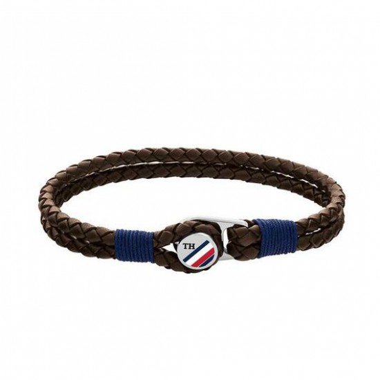 Tommy Hilfiger band leer bruin - 2008578