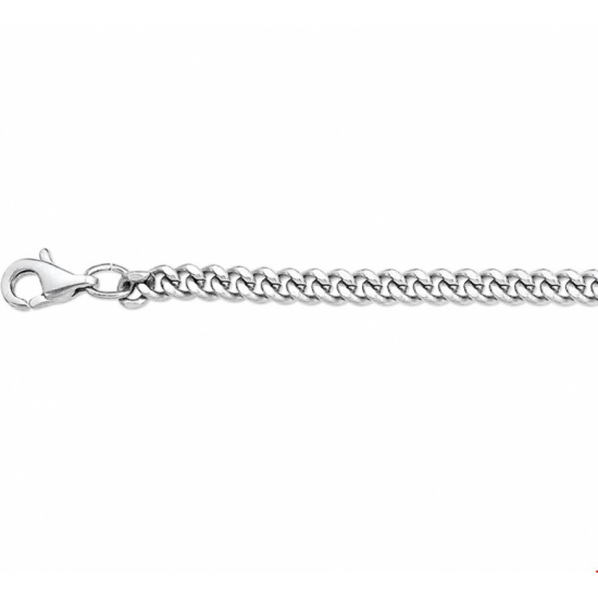 collier geslepen gourmette 4,3 mm - 2008593