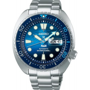 Seiko automaat Padi staal bracelet blauwe wijzerplaat - 2008698 Seiko automaat Padi staal bracelet blauwe wijzerplaat - 2008698