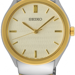 Seiko dames horloge bicolor  50m - 2008702