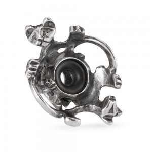 Trollbeads; speels gezelschap stopper - 2008726 Trollbeads; speels gezelschap stopper - 2008726