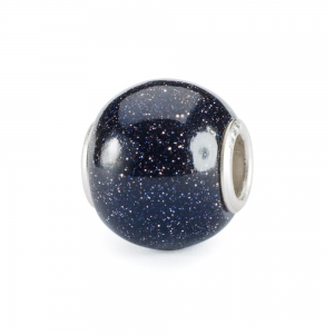 Trollbeads; Blauwe goudsteen, rond - 2008741 Trollbeads; Blauwe goudsteen, rond - 2008741