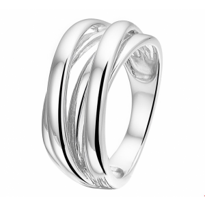 Zilveren dames ring 10mm - 2008911