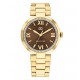 Tommy Hilfiger dames double horloge Alice bruine wijzerplaat met zirconia&#39;s in de lunette - 2008856