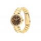 Tommy Hilfiger dames double horloge Alice bruine wijzerplaat met zirconia&#39;s in de lunette - 2008856