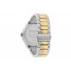 Tommy Hilfiger dames bicolor horloge Lexi bruine wijzerplaat met zirconia&#39;s in de lunette - 2008857