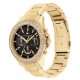 Tommy Hilfiger dames double horloge haven zwarte  wijzerplaat met zirconia&#39;s in de lunette - 2008858