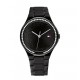 Tommy Hilfiger dames horloge zwarte coating en zirconia in de lunette - 2008864