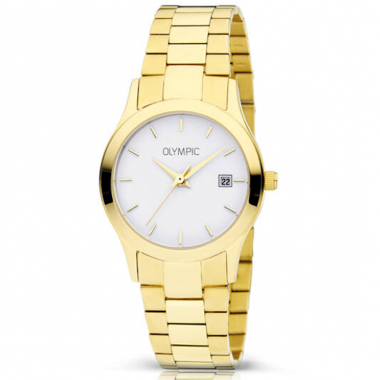 Olympic horloge double met double schakel band - 2008988