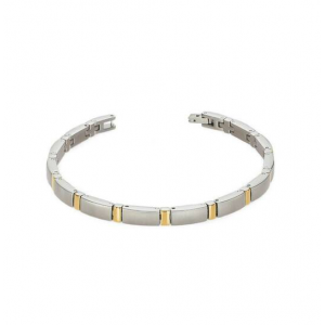 Boccia titanium armband bicolor - 2009051
