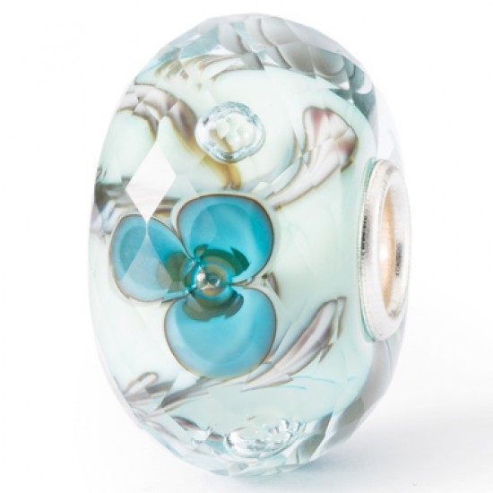 Trollbeads; bloemen in het blauw - 2009118