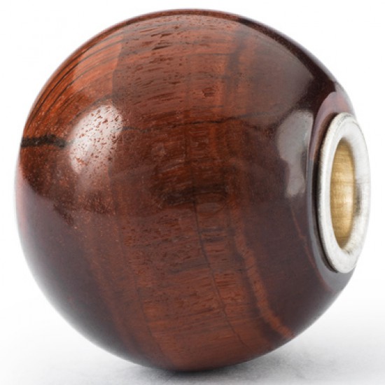 Trollbeads, jumbo rood tijgeroog - 2009157