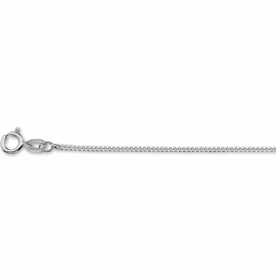 collier gourmette 4-zijdes geslepen 0,8 mm 41 + 4 cm - 2009665