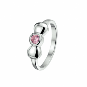 ring strik roze zirkonia - 2011240 ring strik roze zirkonia - 2011240