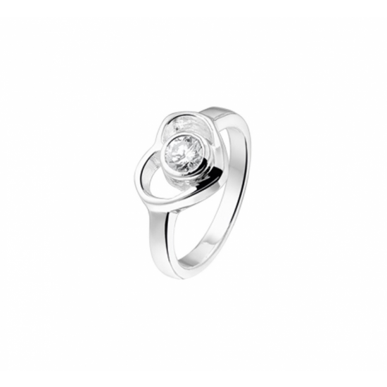ring hart en zirkonia - 2012261