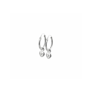 oorringhangers hart strass - 2011038 oorringhangers hart strass - 2011038