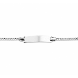 graveerarmband gourmette plaat 4,8 mm - 2010412 graveerarmband gourmette plaat 4,8 mm - 2010412