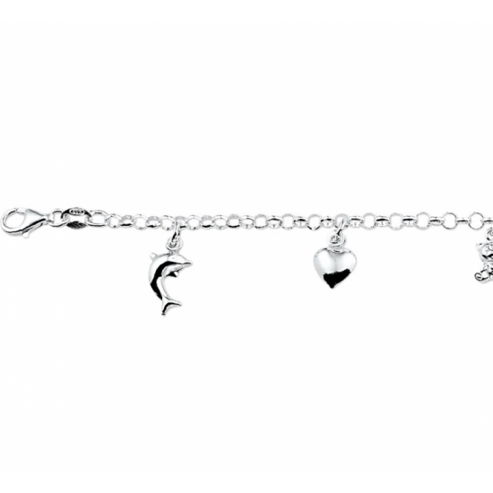 armband diverse bedels 15 cm - 2010713