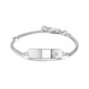 graveerarmband zirkonia plaat 5,0 mm 9 - 11 cm - 2009839 graveerarmband zirkonia plaat 5,0 mm 9 - 11 cm - 2009839