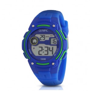 Olympic digitaal horloge blauw/groen - 2009271 Olympic digitaal horloge blauw/groen - 2009271