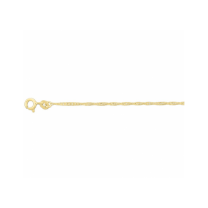 enkelbandje singapore 1,4 mm 24 - 26 cm - 2008020