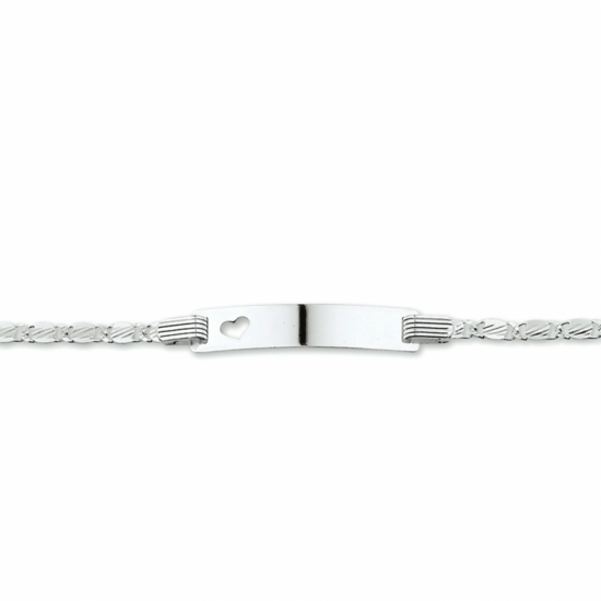 graveerarmband anker plaat 5,0 mm 13-15 cm - 2009568