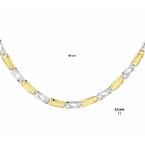 collier valkenoog met tussenstuk 4,2 mm - 2007970 collier valkenoog met tussenstuk 4,2 mm - 2007970