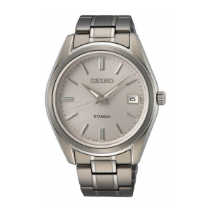 Seiko Herenhorloge titanium met safier glas  10BAR - 2011352